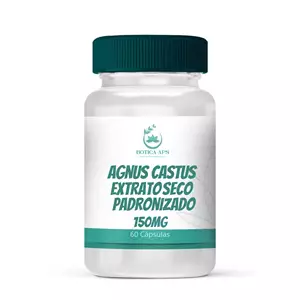 Agnus Castus Extrato Seco Padronizado 150mg 60 cápsulas