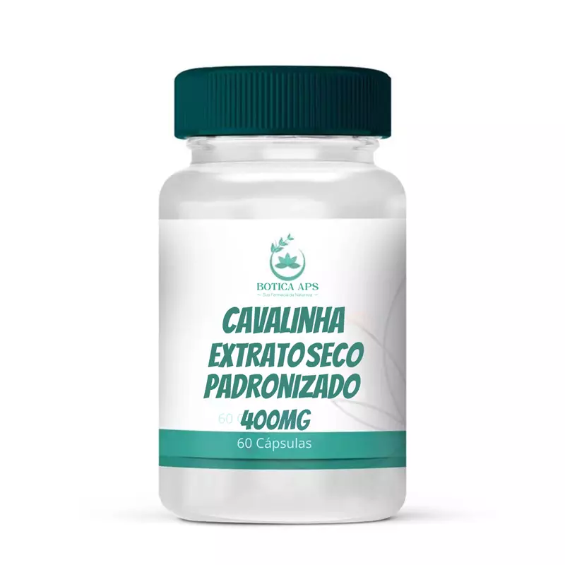 Cavalinha Extrato Seco Padronizado 400mg 60 cápsulas