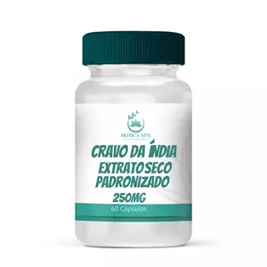 Cravo da Índia Pó 250mg 60 cápsulas
