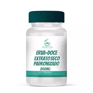 Erva doce Pó 200mg 60 cápsulas