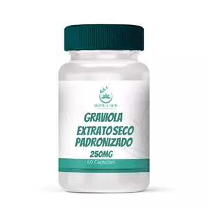 Graviola Pó 500mg 60 cápsulas