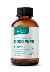 Óleo de coco PURO Linha Equilíbrio 120mL