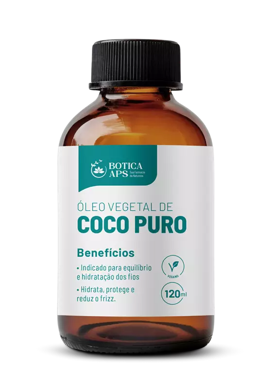 Óleo de coco PURO Linha Equilíbrio 120mL