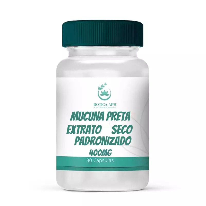 Mucuna Preta Extrato Seco Padronizado 400mg