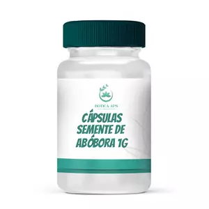 30 CÁPSULAS SEMENTE DE ABÓBORA 1G